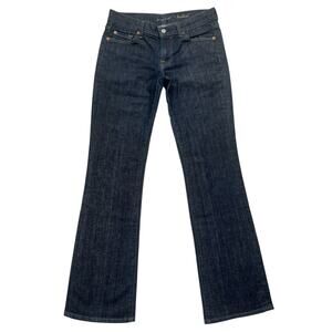 7 For All Mankind Jeans Women’s 29 Dark Wash Stretch Boot Cut USA Made